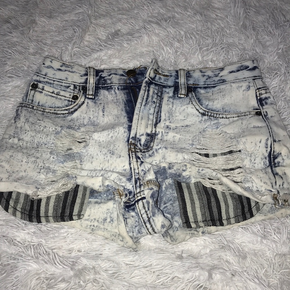 Jean shorts